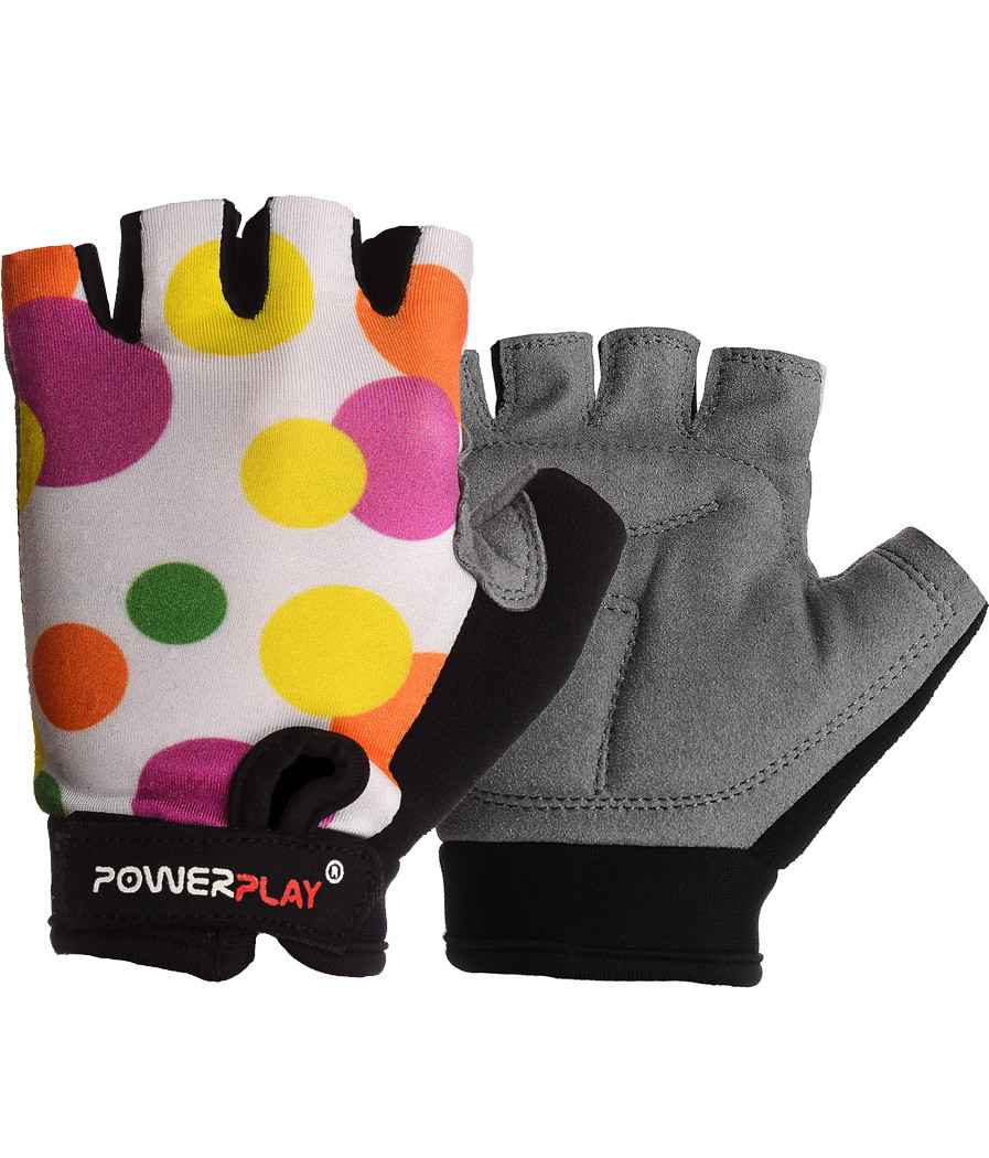 Велорукавички PowerPlay 5453 Білі 3XS