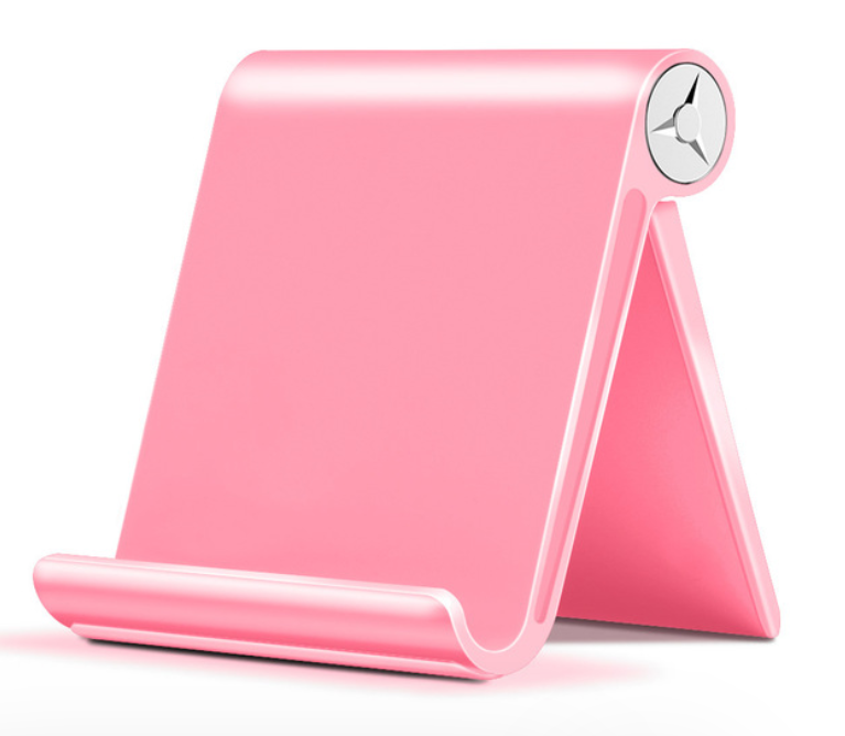 Подставка для мобильного телефона, планшета держатель на стол OLAF Розовый - фото 1 - id-p1258832680