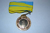 Медаль "Украина" 4,5-1 место с лентой