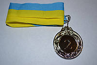 Медаль "Украина" 4,5-2 место с лентой