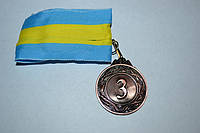 Медаль "Украина" 4,5-3 место с лентой