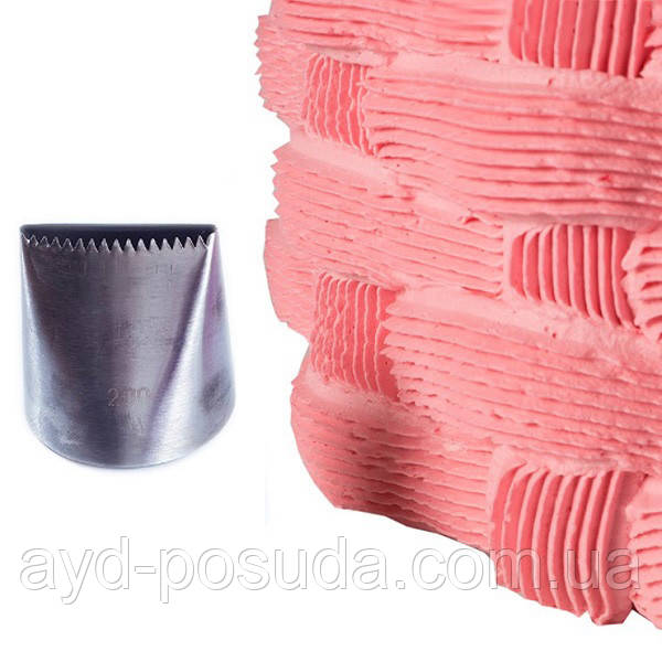 Насадка кондитерська металева арт. 200, фото 1