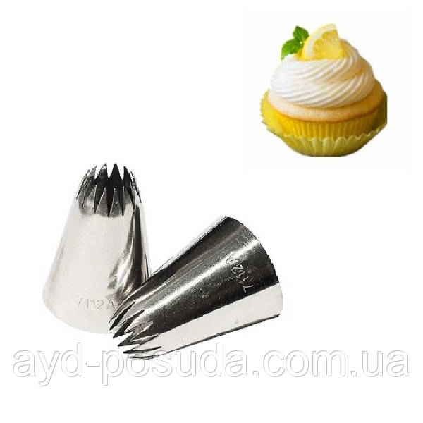 Насадка кондитерська металева арт. 7112A