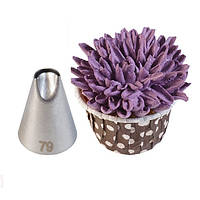 Насадка кондитерська металева арт. 79