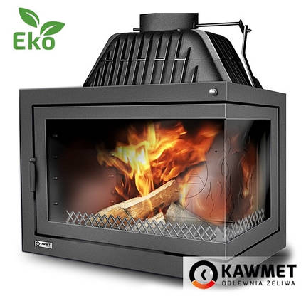 Камінна топка KawMet W17 16KW права бічна без рами, фото 2