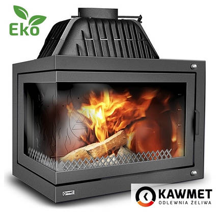 Камінна топка KawMet W17 16KW ліва бічна без рами, фото 2