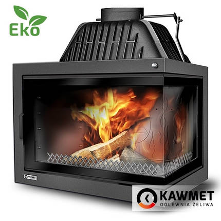 Камінна топка KawMet W17 DECOR 16KW права бічна без рами, фото 2