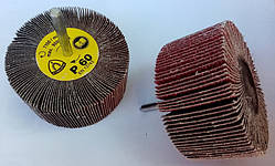 Диск 40/25/6 наждачний Р60 Р80 пелюстковий шліфувальний