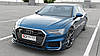 Спліттер Audi A6 C8 S-line / S6 C8 тюнінг елерон губа обвіс переднього бампера (V1), фото 5