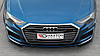 Спліттер Audi A6 C8 S-line / S6 C8 тюнінг елерон губа обвіс переднього бампера (V1), фото 6