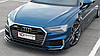 Спліттер Audi A6 C8 S-line / S6 C8 тюнінг елерон губа обвіс переднього бампера (V1), фото 7