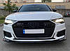Елерон Audi A6 C8 S-line / S6 C8 тюнінг губа обвіс (V2), фото 4
