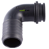 Коліно насоса обприскувача 32/90 Agroplast Патрубок насоса обприскувача Польського, фото 2