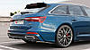 Дифузор Audi A6 C8 S-line  тюнінг спідниця обвіс заднього бампера (V2), фото 5
