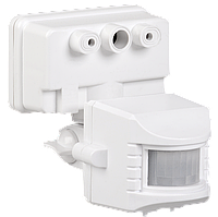 Датчик руху ДД-019 1100 Вт 120град 12м IP44 білий IEK