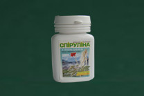 Спіруліна з Женьшенем 80 пігулок