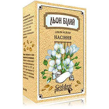 Льон білий 100г насіння