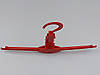 Диво-вішалка Ш 46,5 *У 32,5 см. органайзер для одягу червоного кольору, фото 2