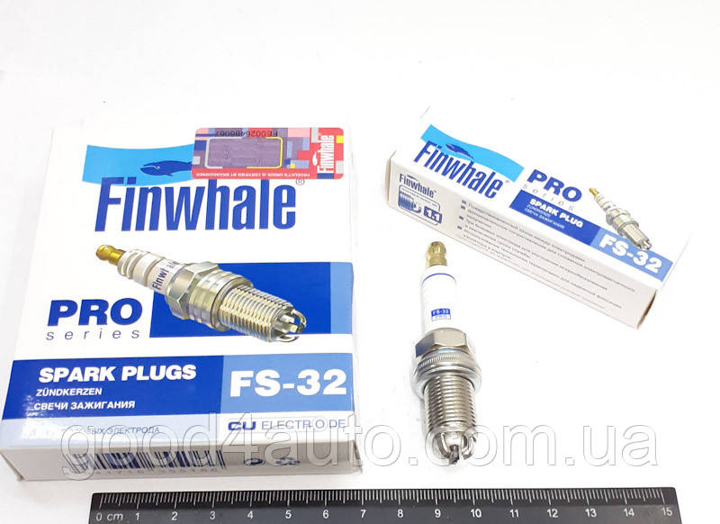 Свечи зажигания 2110 (16 кл.) 3-х электрод. (Finwhale) FS32, фото 1