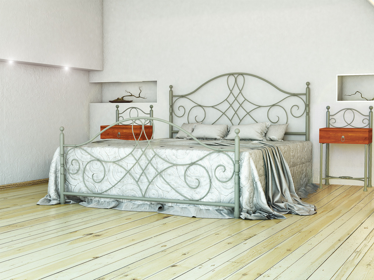 Металеве ліжко Parma (Парма). ТМ Металл-Дизайн
