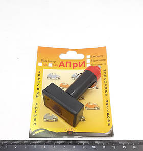 Вольтметр цифровий 24В зі штекером ИНЦ-24 штекер