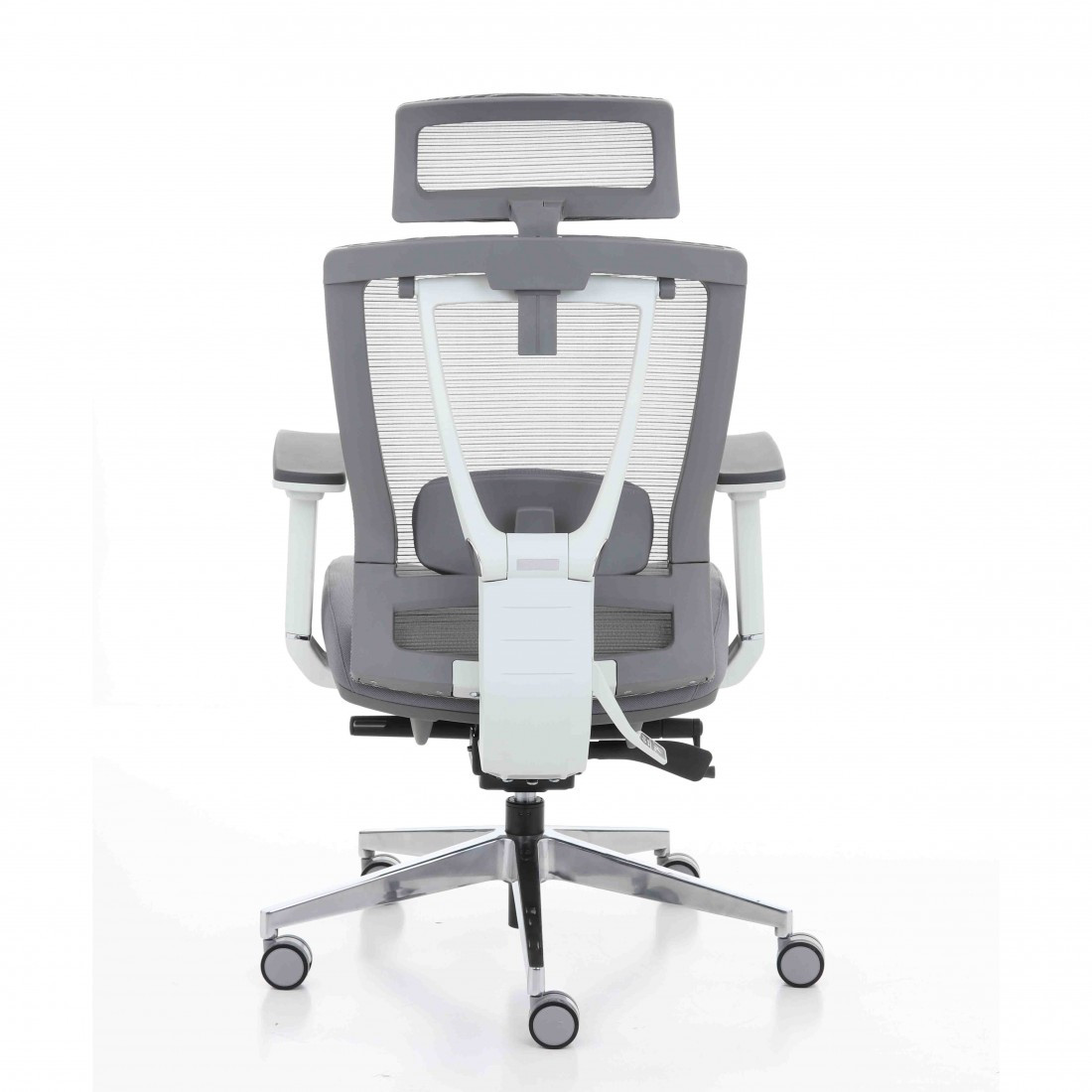 КРІСЛО КОМП'ЮТЕРНЕ З ПІДГОЛІВНИКОМ Enrandnepr ERGO CHAIR 2 Grey - фото 5 - id-p1259052108