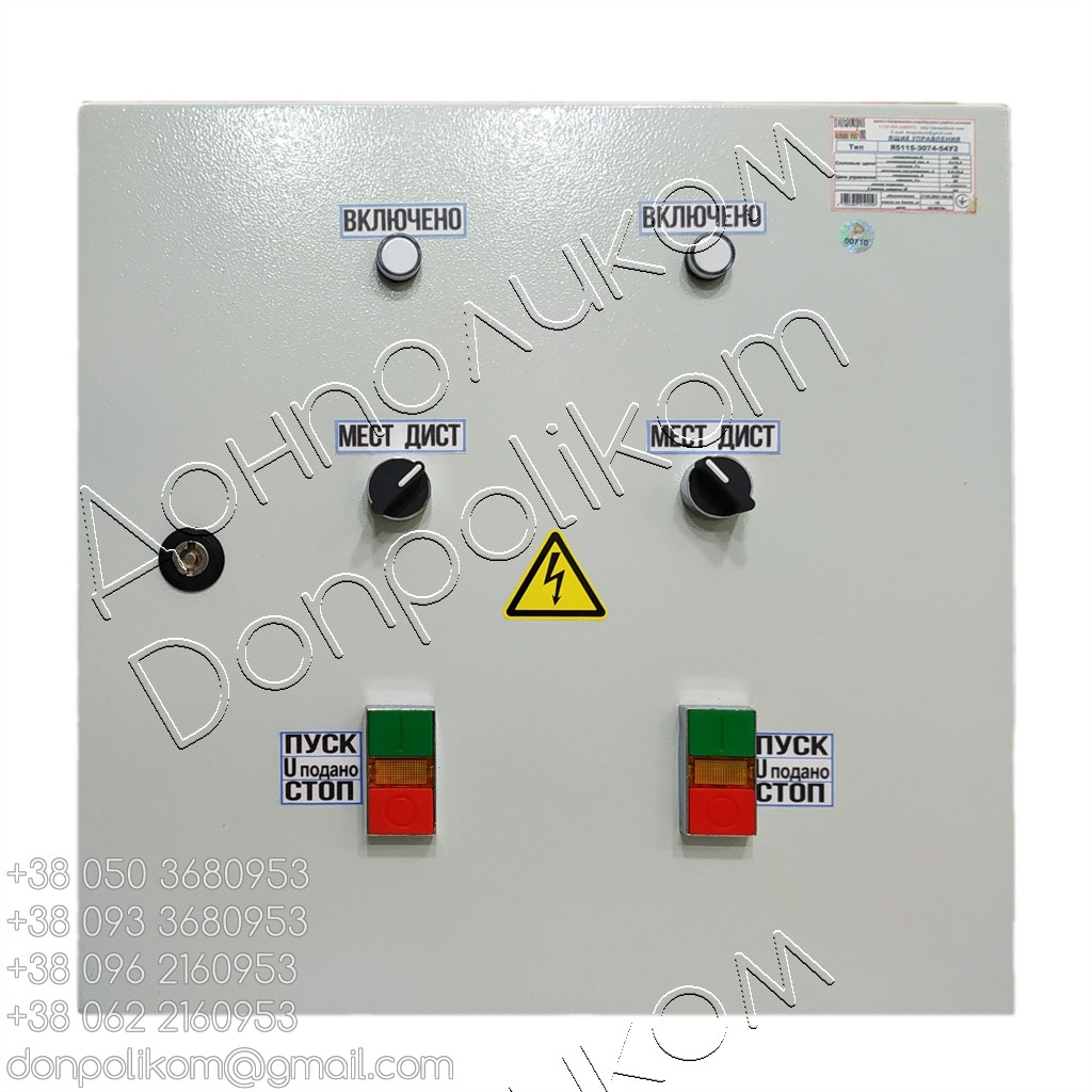 Я5115 нереверсивный двухдвигательный ящик управления электродвигателями - фото 2 - id-p247531600