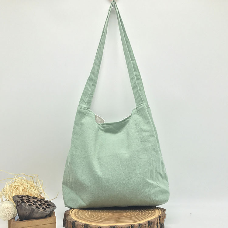Літня текстильна сумка. Світло-зелена