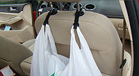 Два крючка для сумок в автомобиле