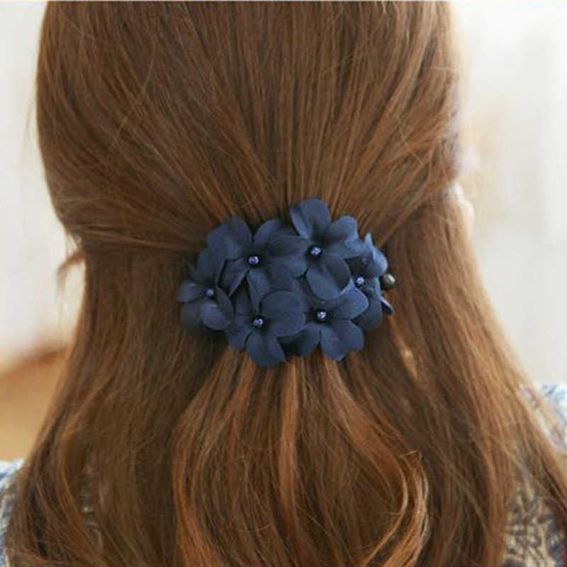 Шпилька для волосся з квітами Blue flowers