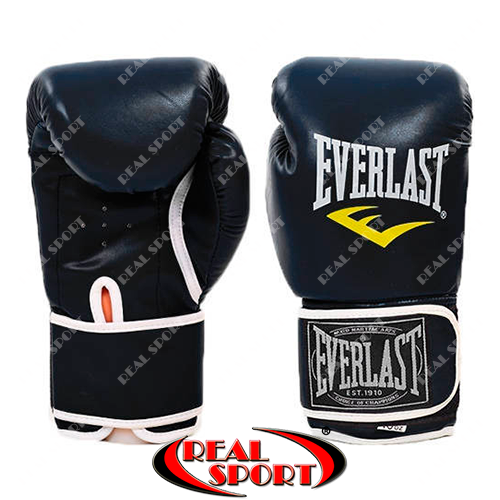 Боксерські рукавички чорні Everlast BO-3987-BK