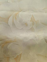 Лляна тканина для постільної білизни "Лепестки троянд" (шир. 220 см)