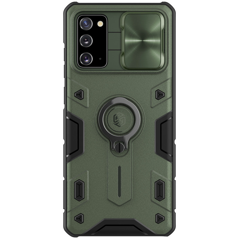 Nillkin Samsung Galaxy Note 20 CamShield Armor Case Green Чохол Накладка Бампер