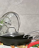 Сковорода з мармуровим антипригарним покриттям 28см Edenberg EB-3350 Сковорода з литого алюмінію карбованої, фото 7