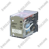 Реле OMRON MY2 24VDC, 10А/220VAC, 10A/24VDC