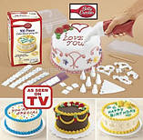 Набір для декорації торта 100 Piece Cake Decoration Kit, фото 4