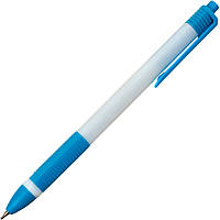 Ручка автоматичнакулькова "Radius" TRIXO синя, білий корпус