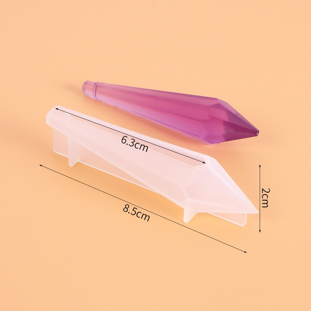 Силіконовий молд для кулона, Кристал №80, фото 1