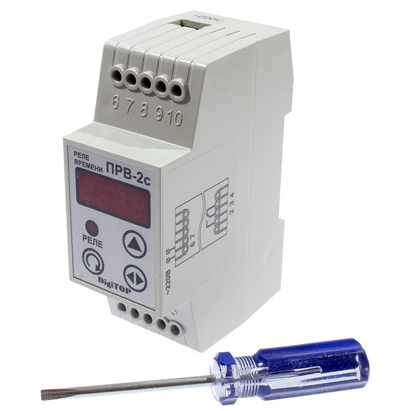 Програмоване добове реле часу DigiTOP РВ-2С (прв-2с)