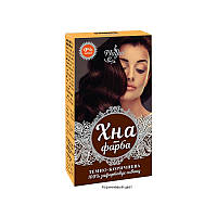 Хна- краска для волос на основе хны ТМ «Mayur 25 гр натуральная коричневая ,закрашивает седину 100%