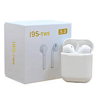 Беспроводные наушники WIRELESS Sireless stereo earphones I9S-TW, БЕЛЫЕ