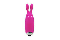 Віброкуль Adrien Lastic Pocket Vibe Rabbit Pink зі стимулюючими вушками Feromon