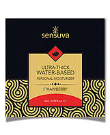 Пробник Sensuva - Ultra-Thick Water-Based Strawberry (6 мл) Feromon