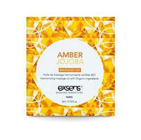 Пробник масажної олії EXSENS Amber Jojoba 3мл Feromon