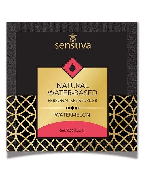 Пробник Sensuva - Natural Water-Based Watermelon (6 мл) Feromon