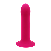 Ділдо з присоскою Adrien Lastic Hitsens 2 Pink, відмінно для страпону, макс діаметр 4см, довжина 16,7см