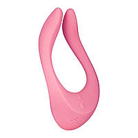 Вібратор для пар Satisfyer Endless Joy Pink, 3 незалежні мотори, багатофункціональний Feromon