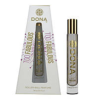 Духи з роликовим нанесенням DONA Roll-On Perfume - Too Fabulous (10 мл), варіант для сумочки Feromon