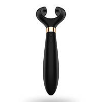 Вібратор для пар Satisfyer Endless Fun Black, три мотори, багатофункціональний Feromon