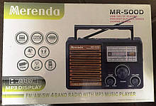 Радіоприймач Merenda MR-500D SD/USB